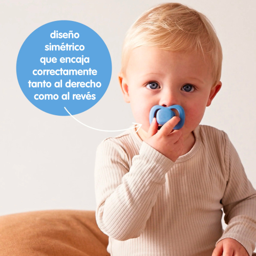 Chupetes tetina fisiol&oacute;gica l&aacute;tex (2 ud.) Sage/Vanilla 0-6 meses 7