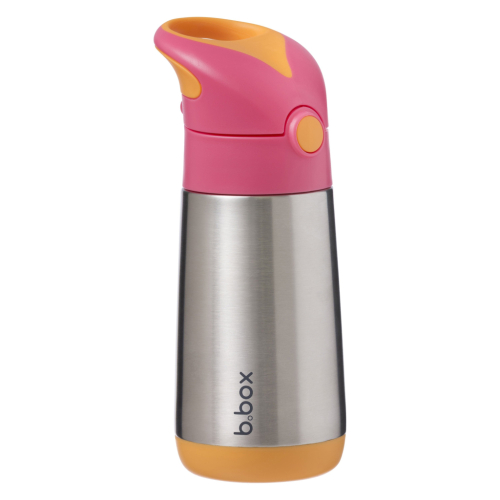 Botella t&eacute;rmica con pajita 350ml B.Box - Strawberry Shake (BB00451U)