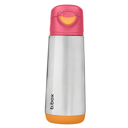 Botella t&eacute;rmica con boquilla y asa 500ml b.box - Strawberry Shake (BB00023U)
