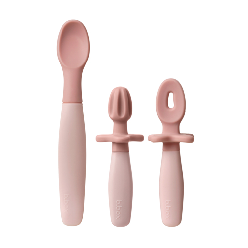 Pack 3 cubiertos alimentaci&oacute;n complementaria - Blush (BB01568U)