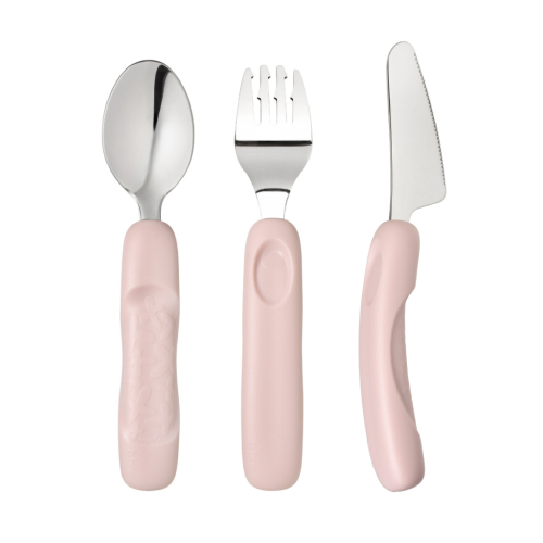Pack 3 cubiertos acero inoxidable - Blush (BB01539U)