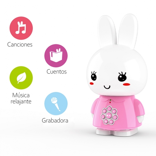 Juguete multimedia ALILO Honey Bunny  - Rosa 2
